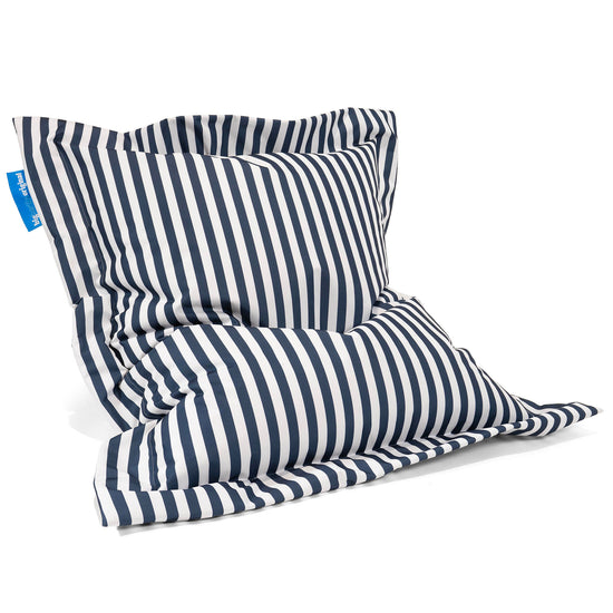 Saccosäck XXL Outdoor - Marinblå Randig 03