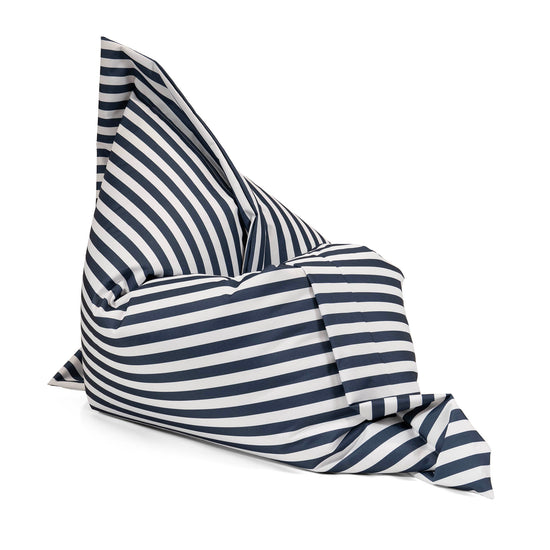 Saccosäck XXL Outdoor - Marinblå Randig 04