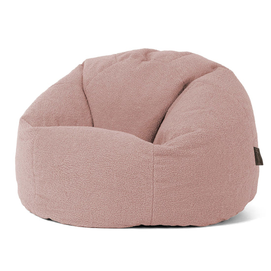 Klassisk Sittsäck Stol - Boucle Rosa 01