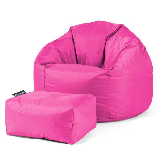 Klassisk Sittsäck Stol - SmartCanvas™ Ceris-rosa 02