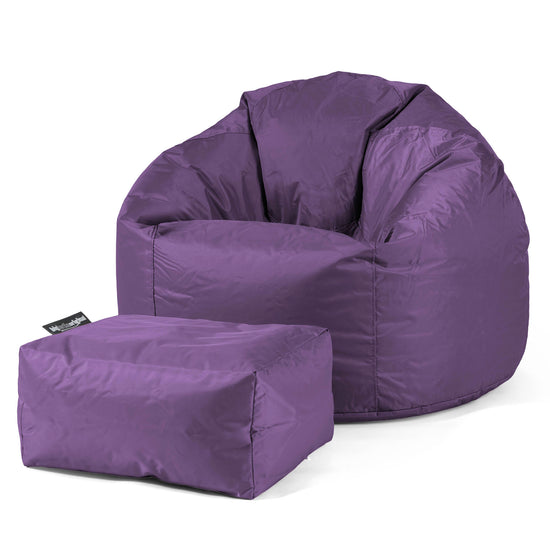 Klassisk Sittsäck Stol - SmartCanvas™ Lila 02