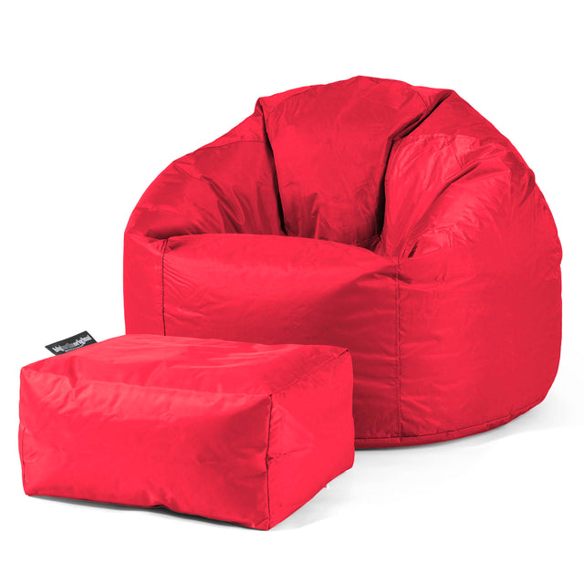 Klassisk Sittsäck Stol - SmartCanvas™ Röd 02