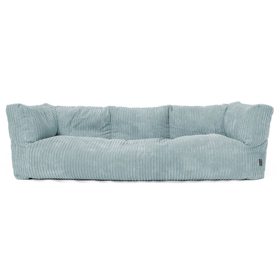 Albert 3-sits Saccosäcksoffa - Klassisk Manchestertyg Mintgrön 01