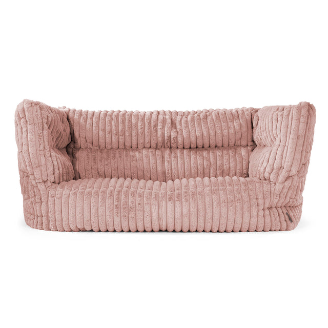 Albert 2-sits Saccosäcksoffa 2.0 - Ultraplyschmanchestertyg Gammelrosa 01