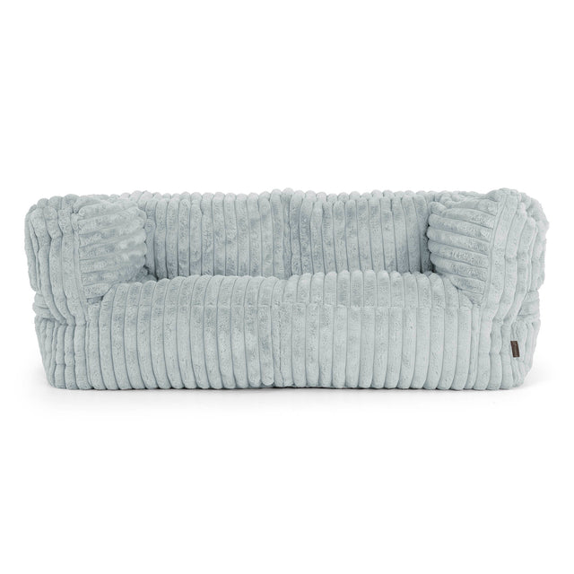 Albert 2-sits Saccosäcksoffa - Ultraplyschmanchestertyg Ankäggsblå 01