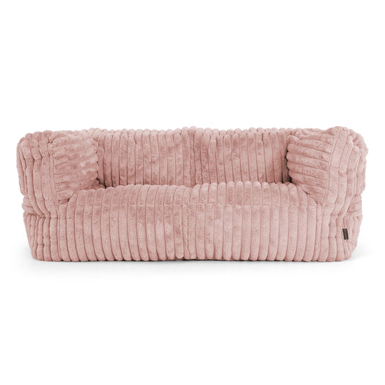 Albert 2-sits Saccosäcksoffa - Ultraplyschmanchestertyg Gammelrosa 01