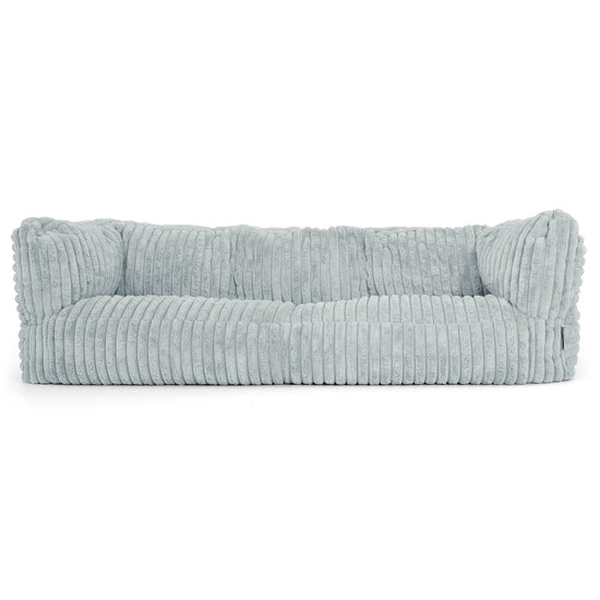 Albert 3-sits Saccosäcksoffa - Ultraplyschmanchestertyg Ankäggsblå 01