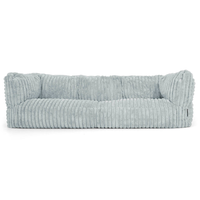 Albert 3-sits Saccosäcksoffa - Ultraplyschmanchestertyg Ankäggsblå 01