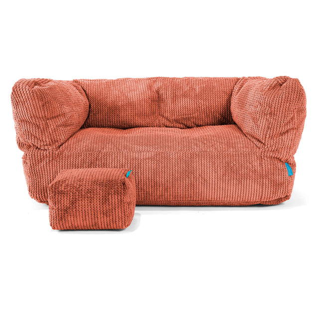 Albert Barnsoffa Saccosäck 2-6 år - Pom-pom Pumpaorange 02