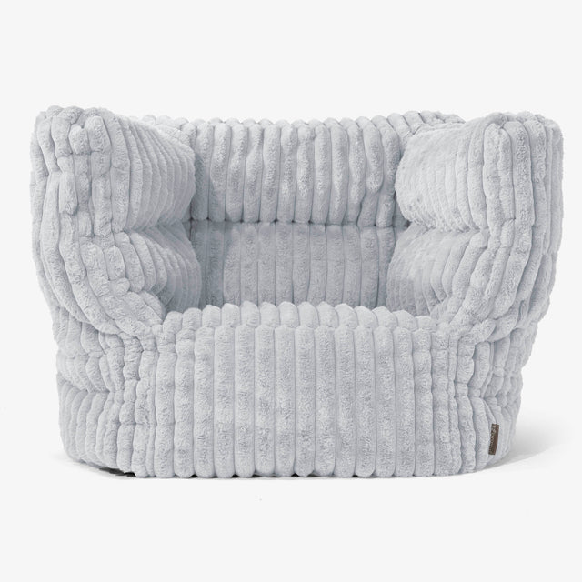 Albert Sittsäck Fåtölj 2.0 - Ultraplyschmanchestertyg Ankäggsblå 01