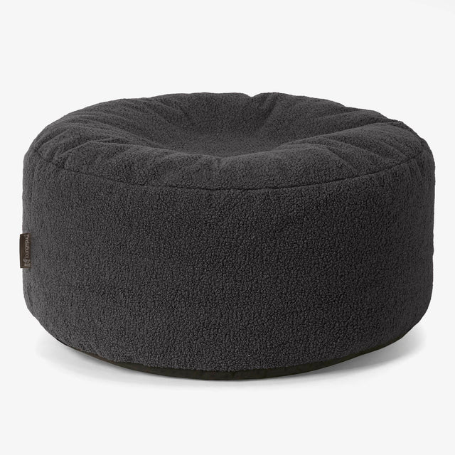 Sittpuff Rund Ersättningsöverdrag - Boucle 01