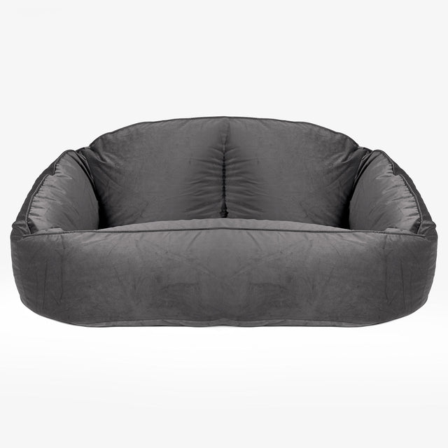 Saccosäck Soffa Bubble Ersättningsöverdrag - Sammet 01
