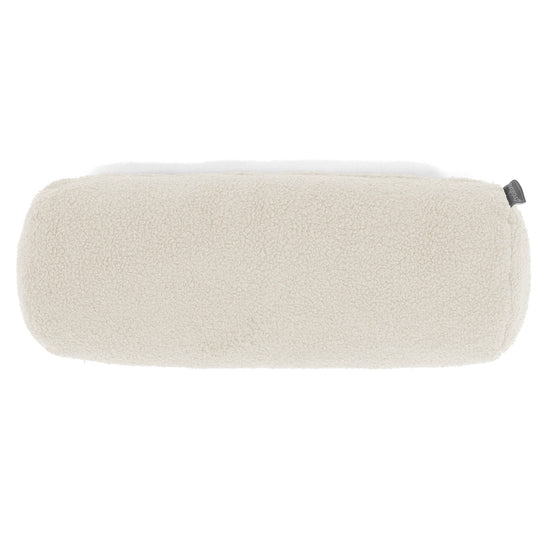 Cylinderkuddfodral 20 x 55cm - Boucle Elfenbensvit 02