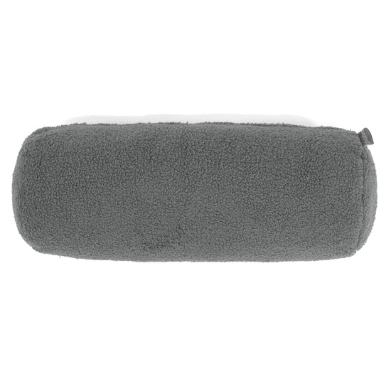 Cylinderkuddfodral 20 x 55cm - Boucle Grå 02
