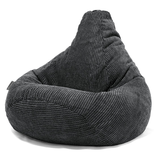 Game Fåtölj Saccosäck - Pom-pom Svart 02