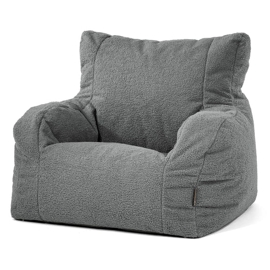 Josephine Sittsäck Fåtölj - Boucle Grå 01