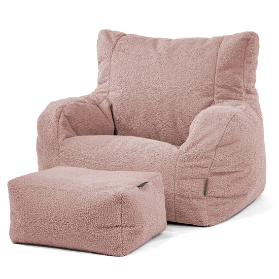 Josephine Sittsäck Fåtölj - Boucle Rosa 02
