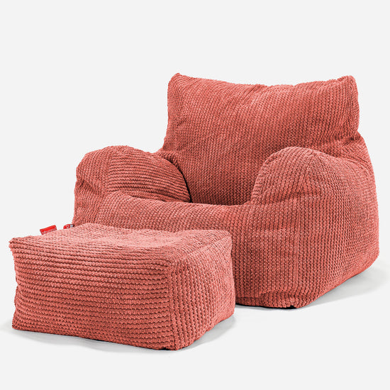 Josephine Sittsäck Fåtölj - Pom-pom Pumpaorange 02