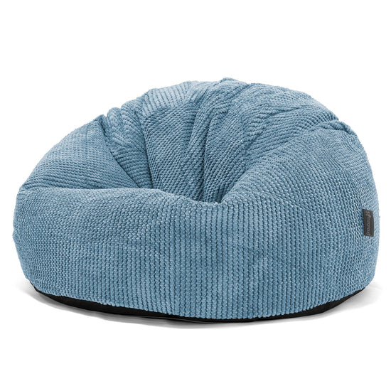 Klassisk Sittsäck Stol - Pom-pom Himmelsblå 01