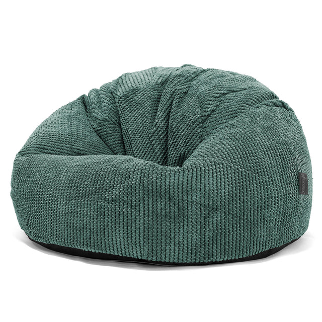 Klassisk Sittsäck Stol - Pom-pom Mossgrön 01