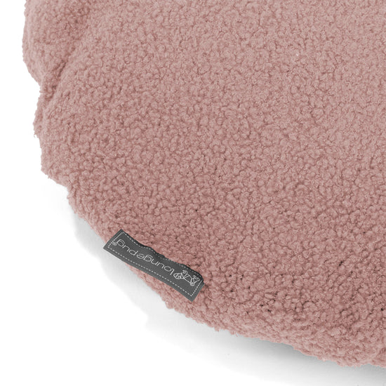 Kuddfodral Rund 50cm - Boucle Rosa 02