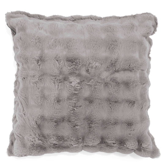 Kuddfodral XL 70 x 70cm - Fuskpäls Bubble Grå 01