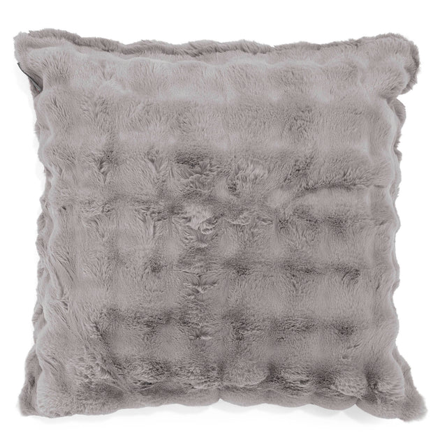 Kuddfodral XL 70 x 70cm - Fuskpäls Bubble Grå 01
