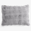Kuddfodral 35 x 50cm - Fuskpäls Bubble Grå 01