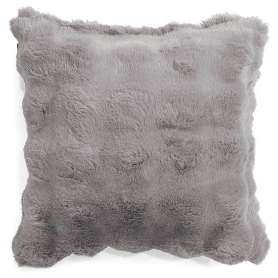 Kuddfodral 47 x 47cm - Fuskpäls Bubble Grå 01
