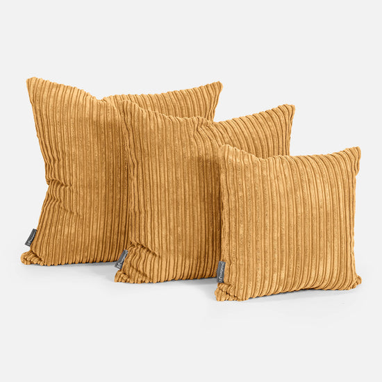 Kuddfodral 47 x 47cm - Klassisk Manchestertyg Gyllene Honung 02