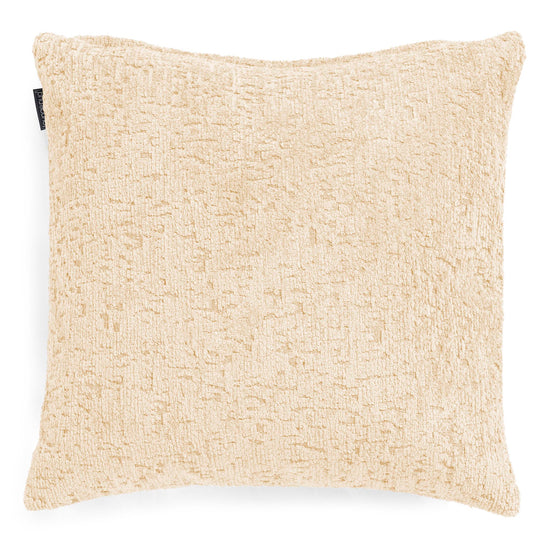 Kuddfodral 47 x 47cm - Lyxig Chenille Elfenbensvit 01