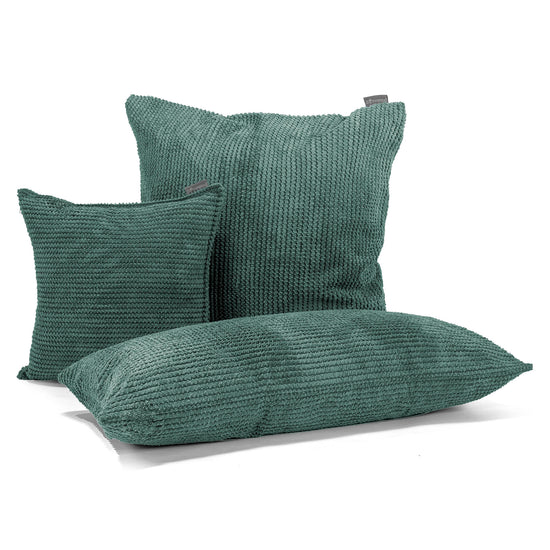 Kuddfodral 47 x 47cm - Pom-pom Mossgrön 04