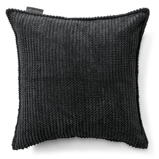 Kuddfodral 47 x 47cm - Pom-pom Svart 01