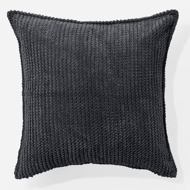 Kuddfodral 47 x 47cm - Pom-pom Svart 01
