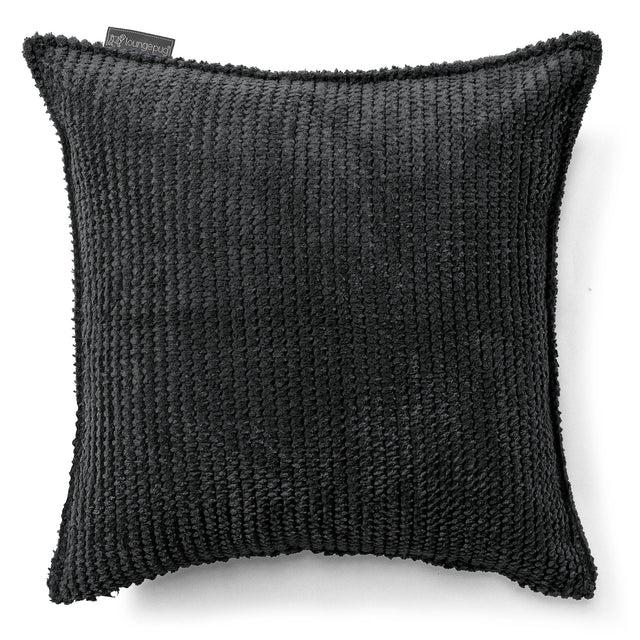 Kuddfodral 47 x 47cm - Pom-pom Svart 01