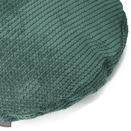 Kuddfodral Rund 50cm - Pom-pom Mossgrön 02