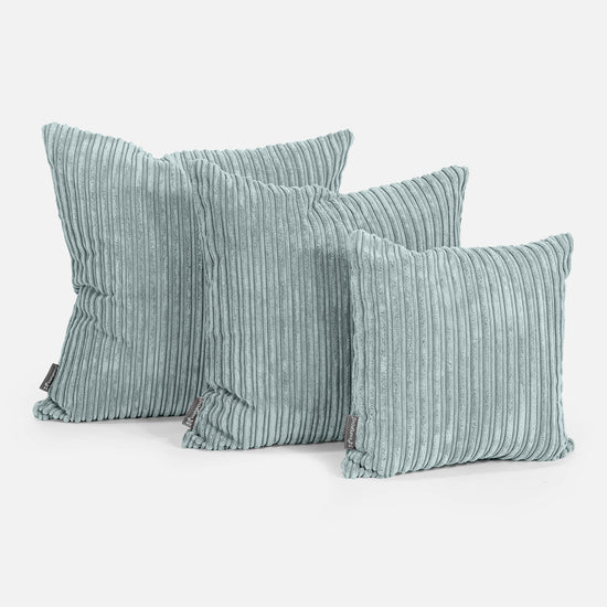 Kuddfodral XL 70 x 70cm - Klassisk Manchestertyg Mintgrön 02