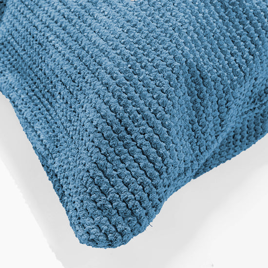 Kuddfodral XL 70 x 70cm - Pom-pom Himmelsblå 03