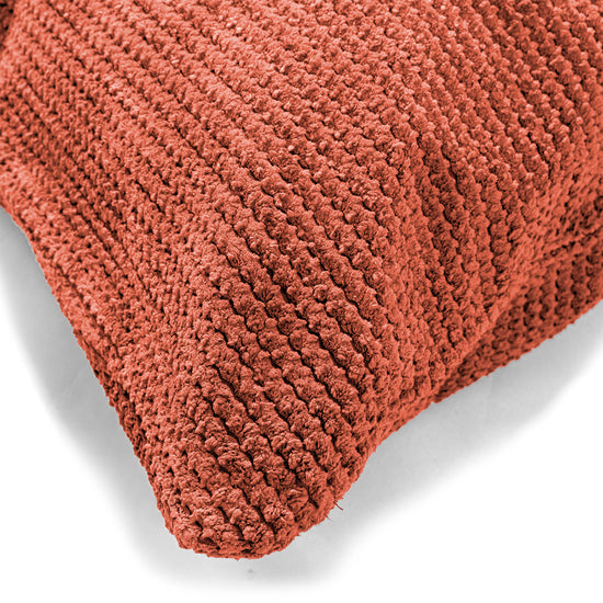 Kuddfodral XL 70 x 70cm - Pom-pom Pumpaorange 03