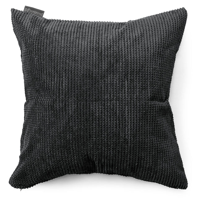 Kuddfodral XL 70 x 70cm - Pom-pom Svart 01