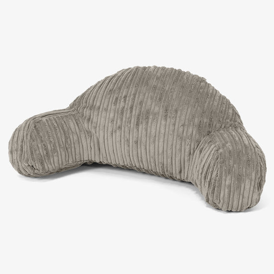 Läskudde med Högt Ryggstöd för Barn - Klassisk Manchestertyg Minkbrun 01