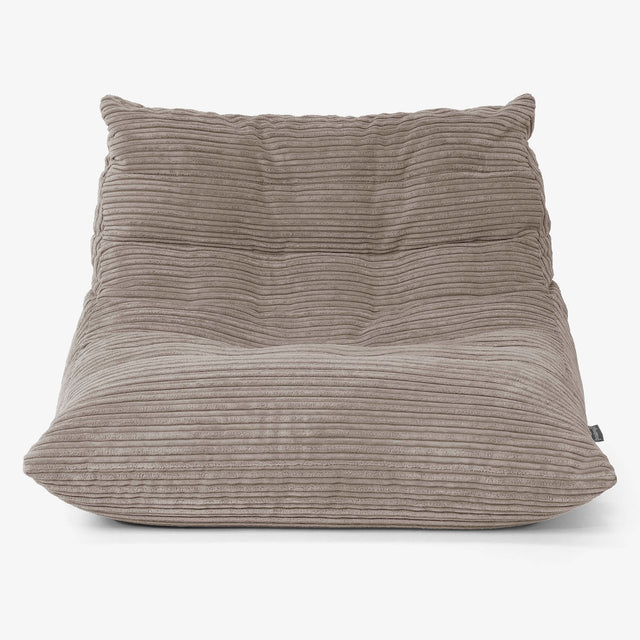 Noah Golvstol Saccosäck - Manchestertyg Duvgrå 01