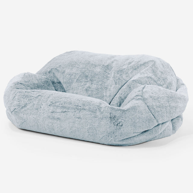 Sabine Saccosäcksoffa Ersättningsöverdrag - Fuskkaninpäls 01