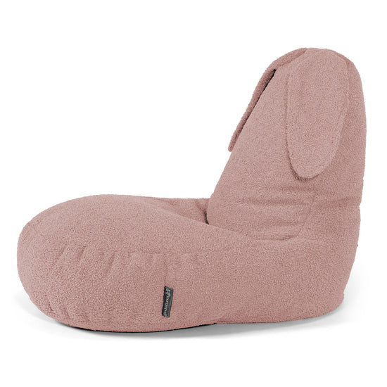 Saccosäck Barn med Djurmotiv Kanin 2-6 år - Boucle Rosa 02
