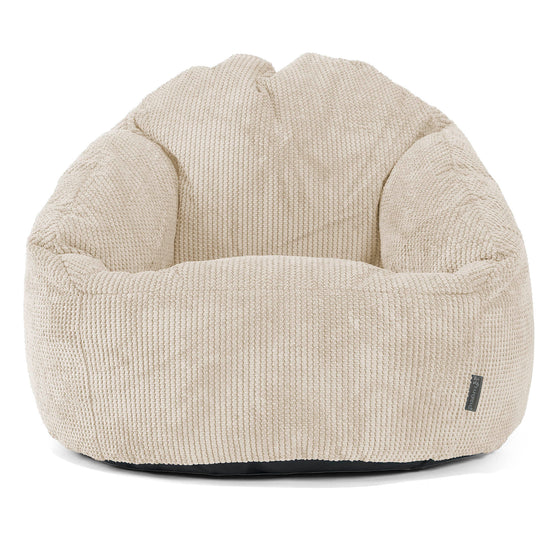 Saccosäck Bubble - Pom-pom Elfenbensvit 01