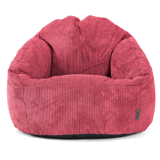 Saccosäck Bubble - Pom-pom Pastellröd 01