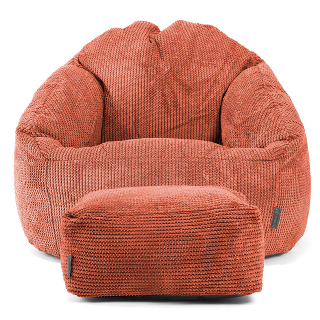 Saccosäck Bubble - Pom-pom Pumpaorange 02