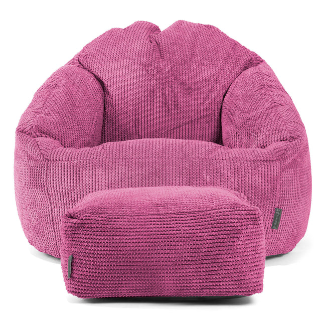 Saccosäck Bubble - Pom-pom Rosa 02