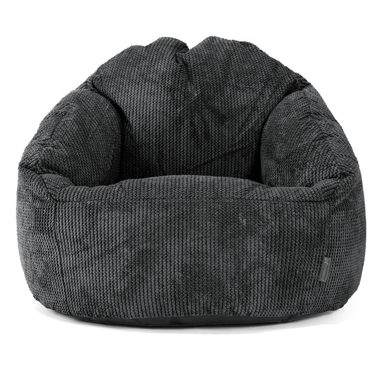 Saccosäck Bubble - Pom-pom Svart 01