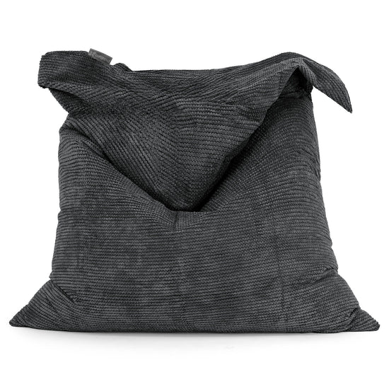 Saccosäck Kudde XXL - Pom-pom Svart 01